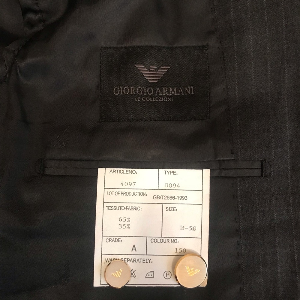 Giorgio Armani suite-blazer and pants - Picture 6 of 12